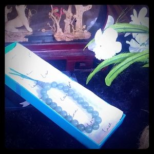 Stretchy Jade Bracelet